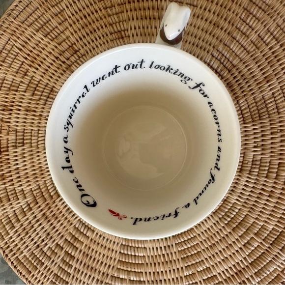 Starbucks Huxley Mouse & Squirrel Friend Winter Holiday Coffee Mug 2010 - Picture 3 of 8